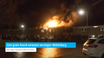 Zeer grote brand verwoest woningen Middelburg