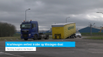 Vrachtwagen verliest trailer op Vlissingen-Oost bij Nieuwdorp