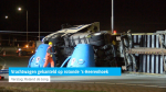 Vrachtwagen gekanteld Heinkenszandseweg 's-Heerenhoek