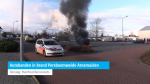Autobanden in brand Pereboomweide Arnemuiden