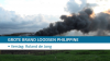 Grote brand loodsen Philippine