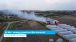 NL-Alert vanwege grote brand Sint-Annaland