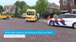 Motorrijder gewond na botsing in Sas van Gent