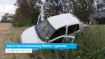 Auto in sloot Landbouwweg Ritthem, 1 gewonde