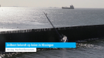 Zeilboot belandt op keien in Vlissingen