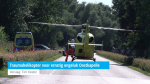 Traumahelikopter ingezet voor ernstig ongeluk Oostkapelle