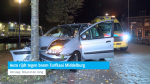 Auto rijdt tegen boom Turfkaai Middelburg