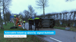 Automobilist belandt op zijkant bij eenzijdig ongeval Oudelande