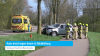Auto botst tegen boom in Middelburg