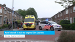 Auto belandt in tuin na ongeval Sint Laurens