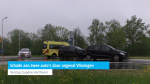 Schade aan twee auto's door ongeval Vlissingen