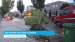 Veel overlast door storm in Zeeland