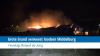 Grote brand verwoest loodsen Middelburg