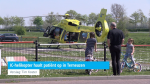 IC-helikopter haalt patiënt op in Terneuzen