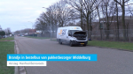 Brandje in bestelbus van pakketbezorger Middelburg