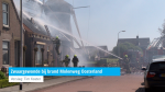 Zwaargewonde bij uitslaande brand Oosterland