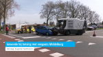 Gewonde bij botsing met veegauto Middelburg