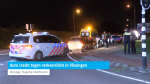 Auto crasht tegen verkeerslicht in Vlissingen